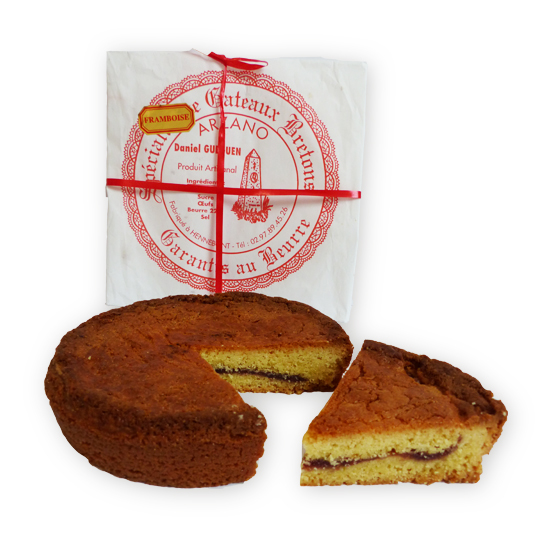 GATEAU BRETON FRAMBOISE 350G